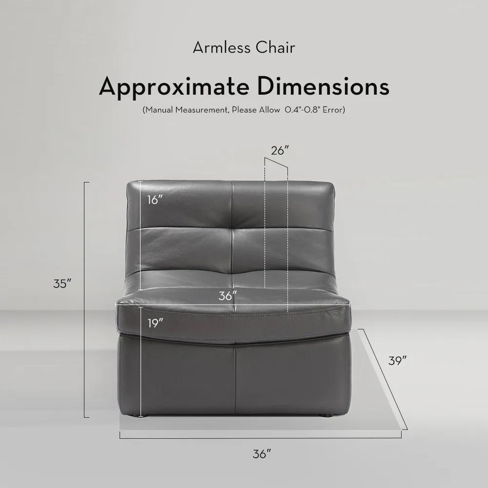 Convo Leather Sectional - Build Your Own