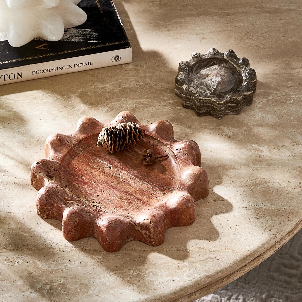 Flora Marble Catchall - Small