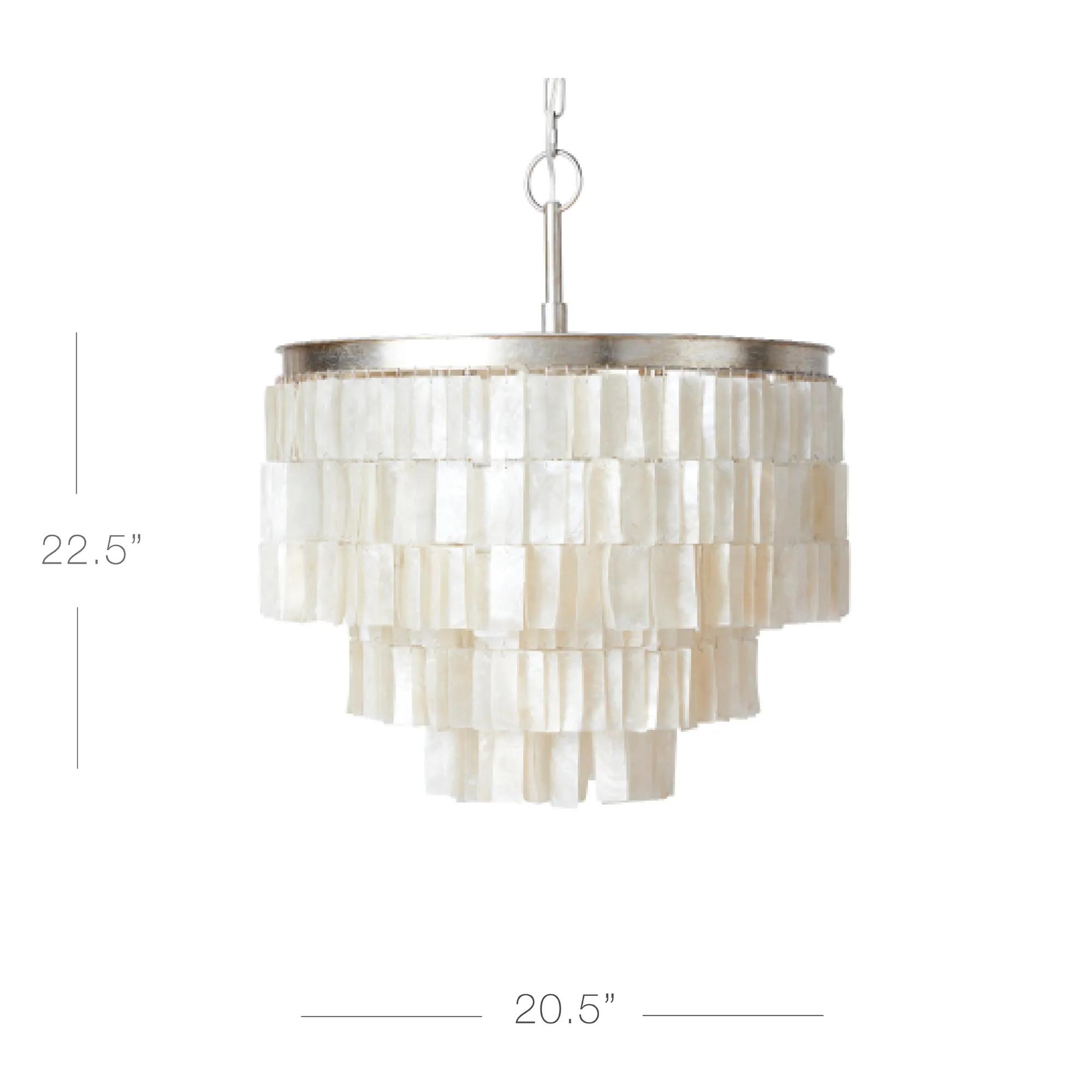 Capiz Chandelier