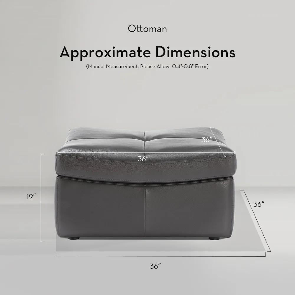 Convo Leather Sectional - Build Your Own