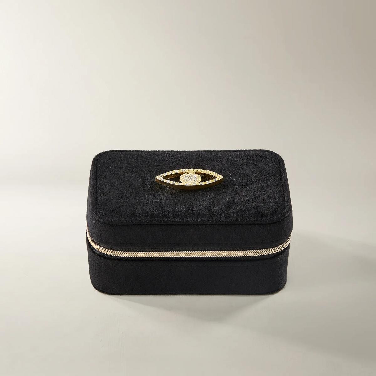 Velvet Jewelry Case - Black