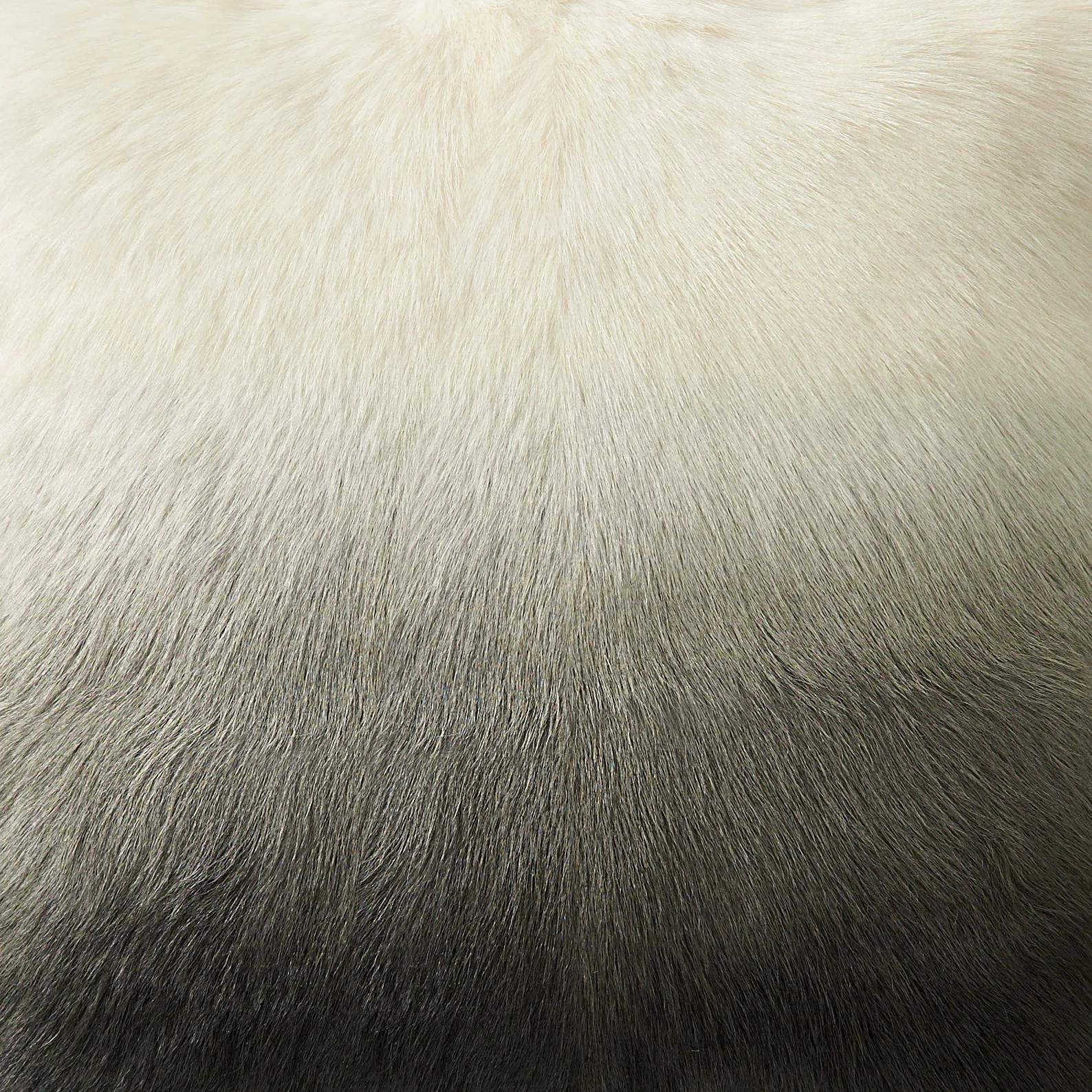 Ombre Fur Pillow 22"