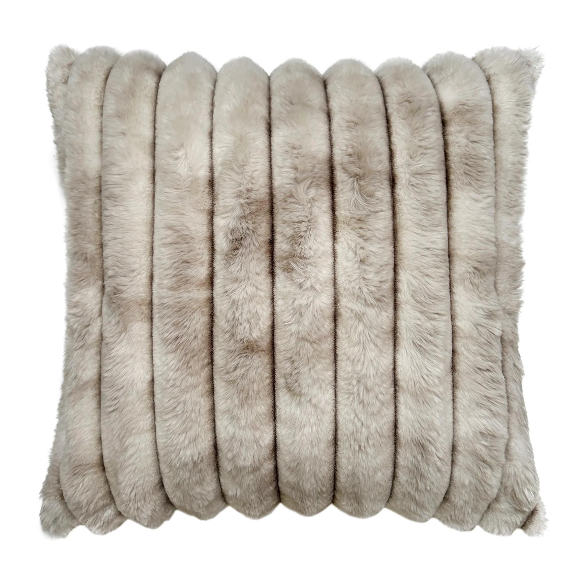 Fur Channel 20" -  Beige