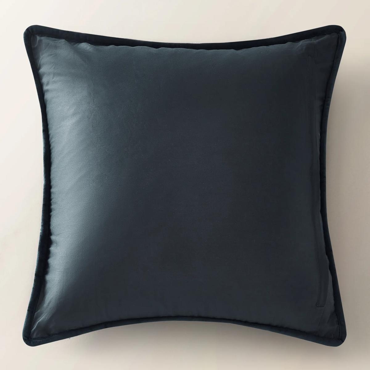 Madera Velvet Coverlet Set - Midnight Blue