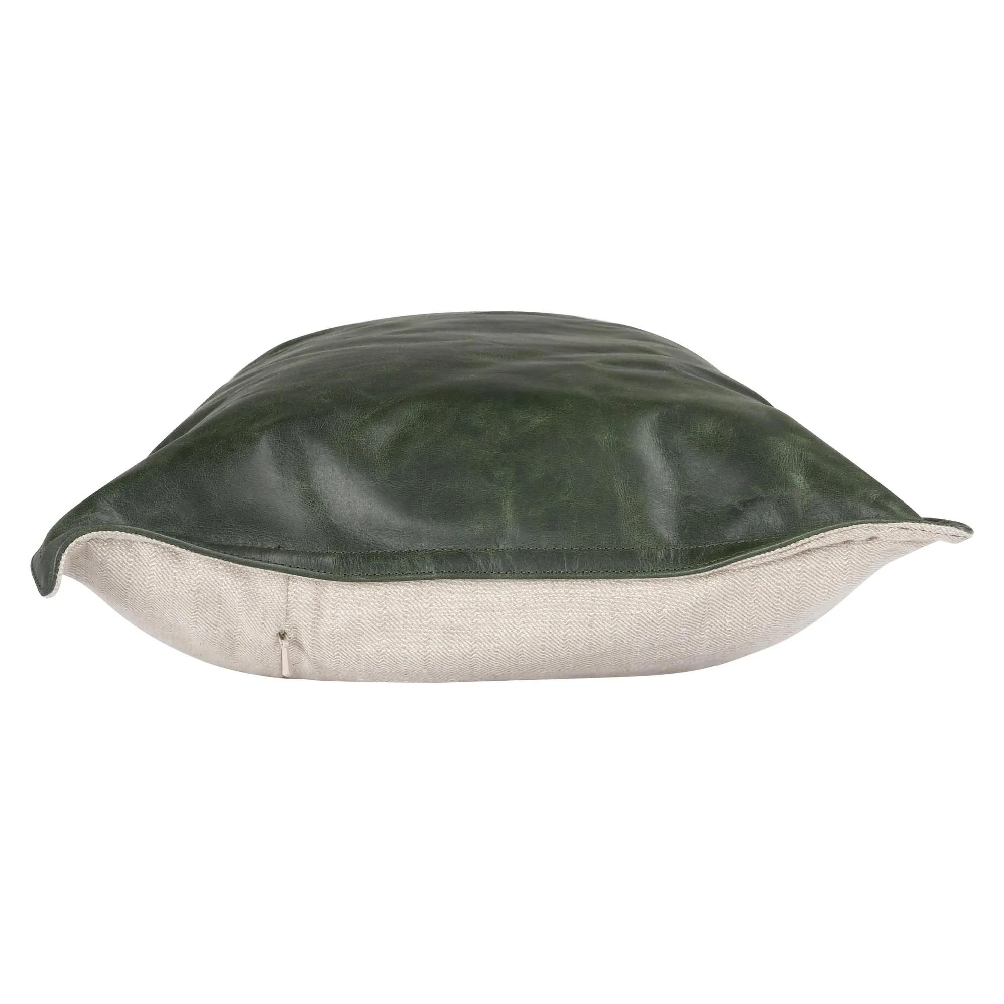 Dylan Lumbar Pillow 14" x 26" - Forest Green