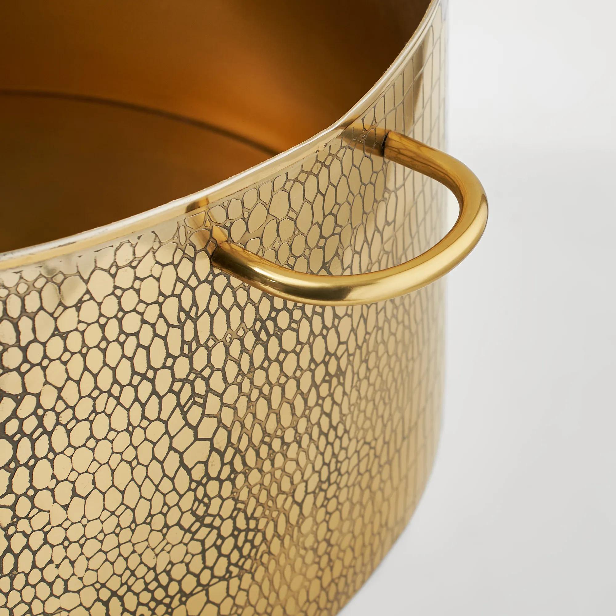 デスタウロスXV（SECRET） Croc Embossed Wine Bucket