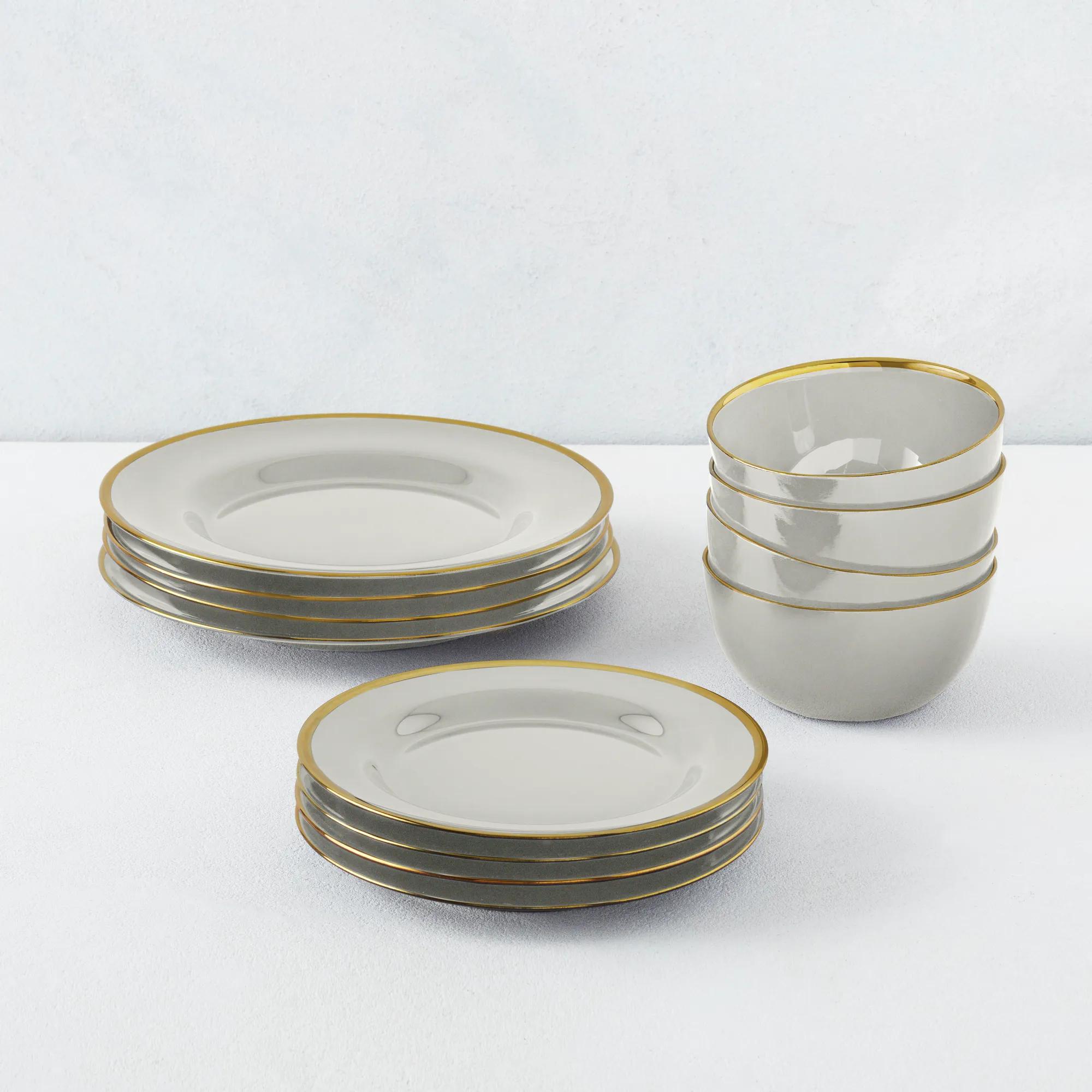 Cosmo Dinnerware Sets  - White