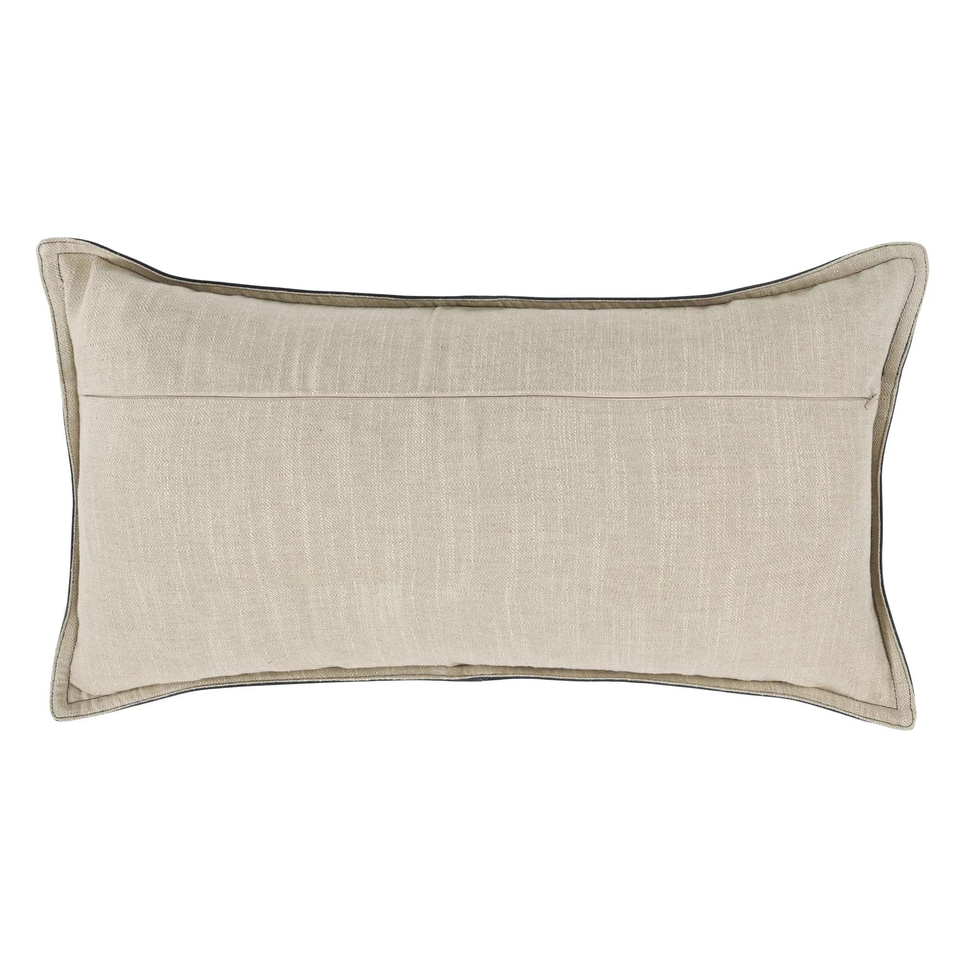 Dylan Lumbar Pillow 14" x 26" - Forest Green