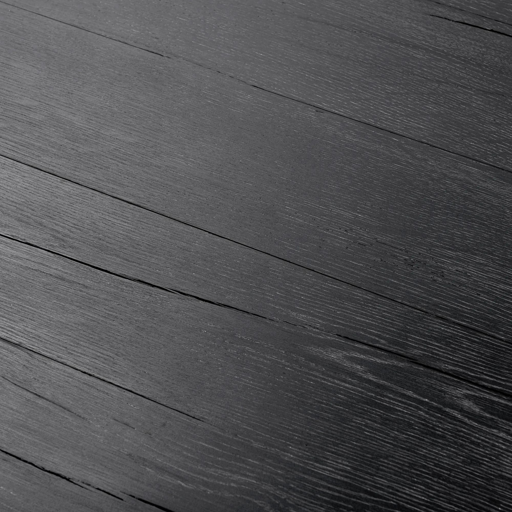 Bristol Reclaimed Oak 60" Coffee Table - Black