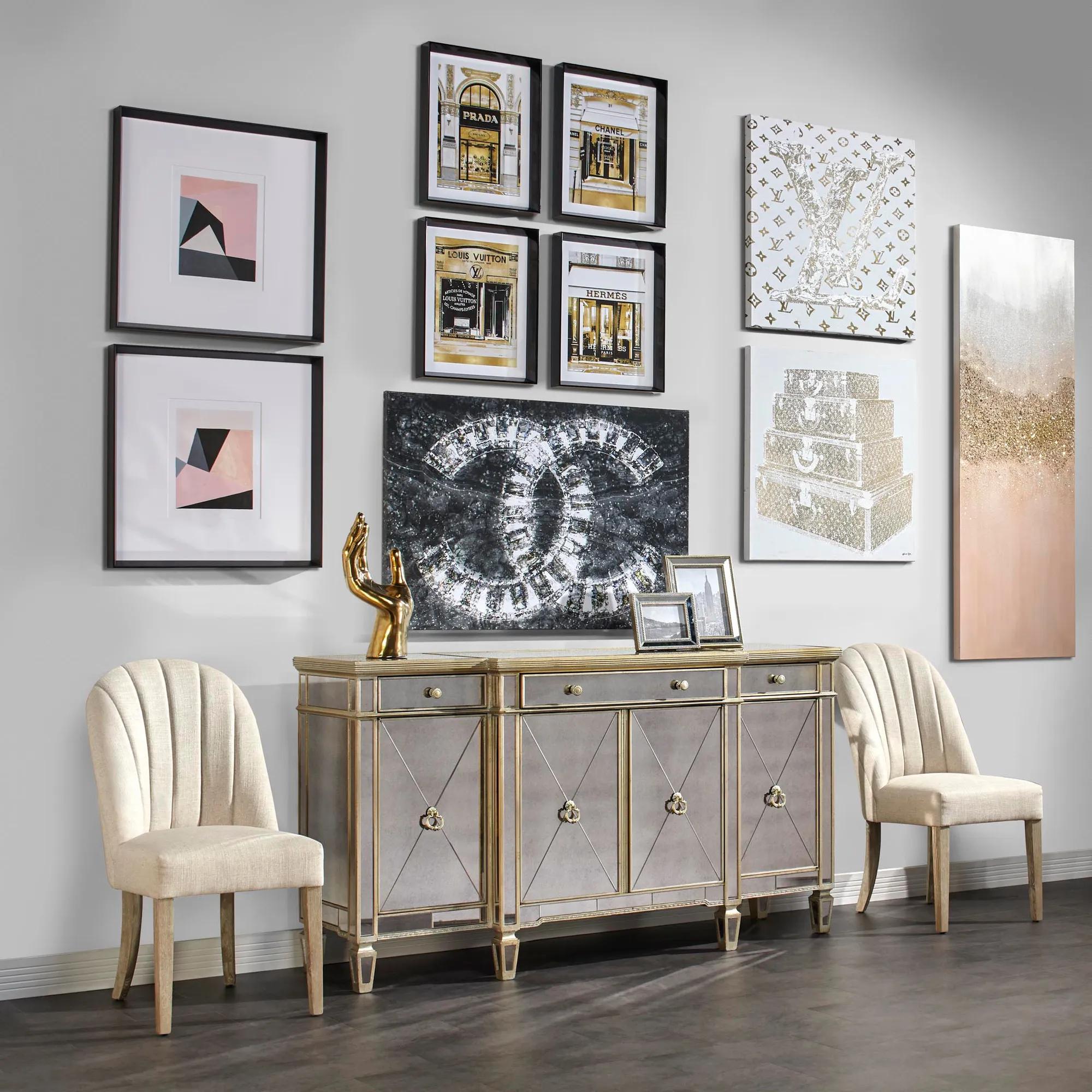 背景ボード　antique room Large Heavy Decorated JapaneseLacquer Room Divider