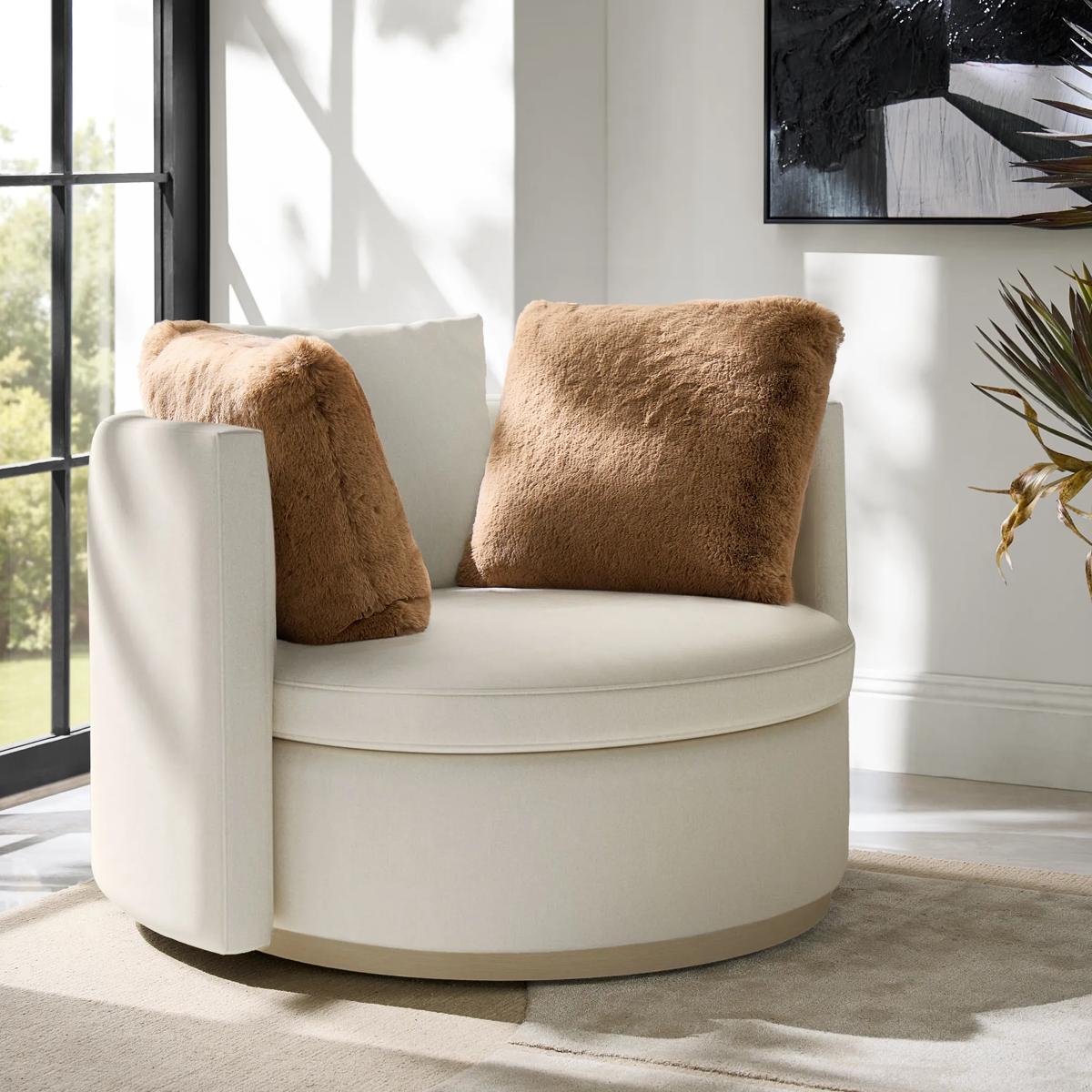 Stria Swivel Accent Chair