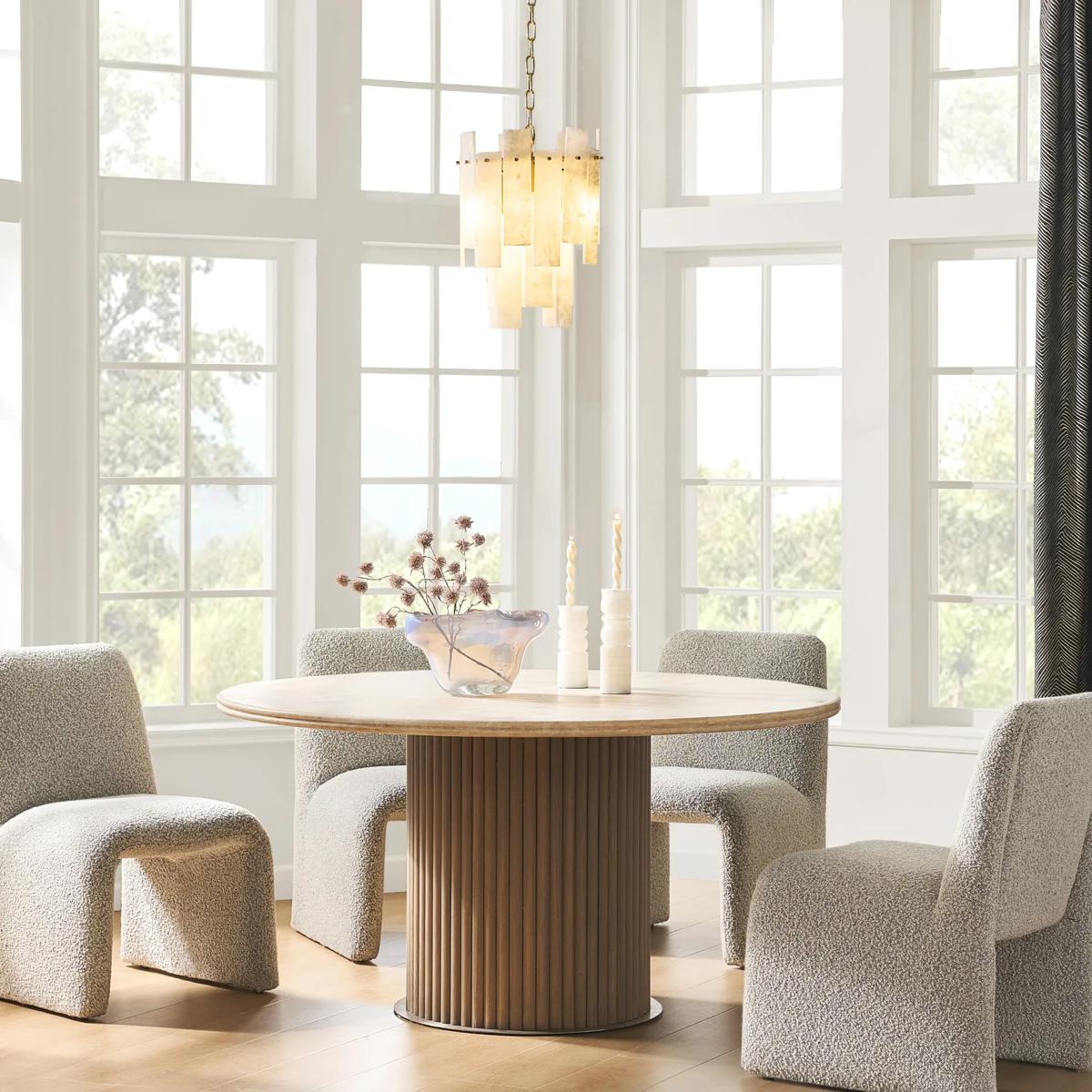 Willa Alabaster Chandelier