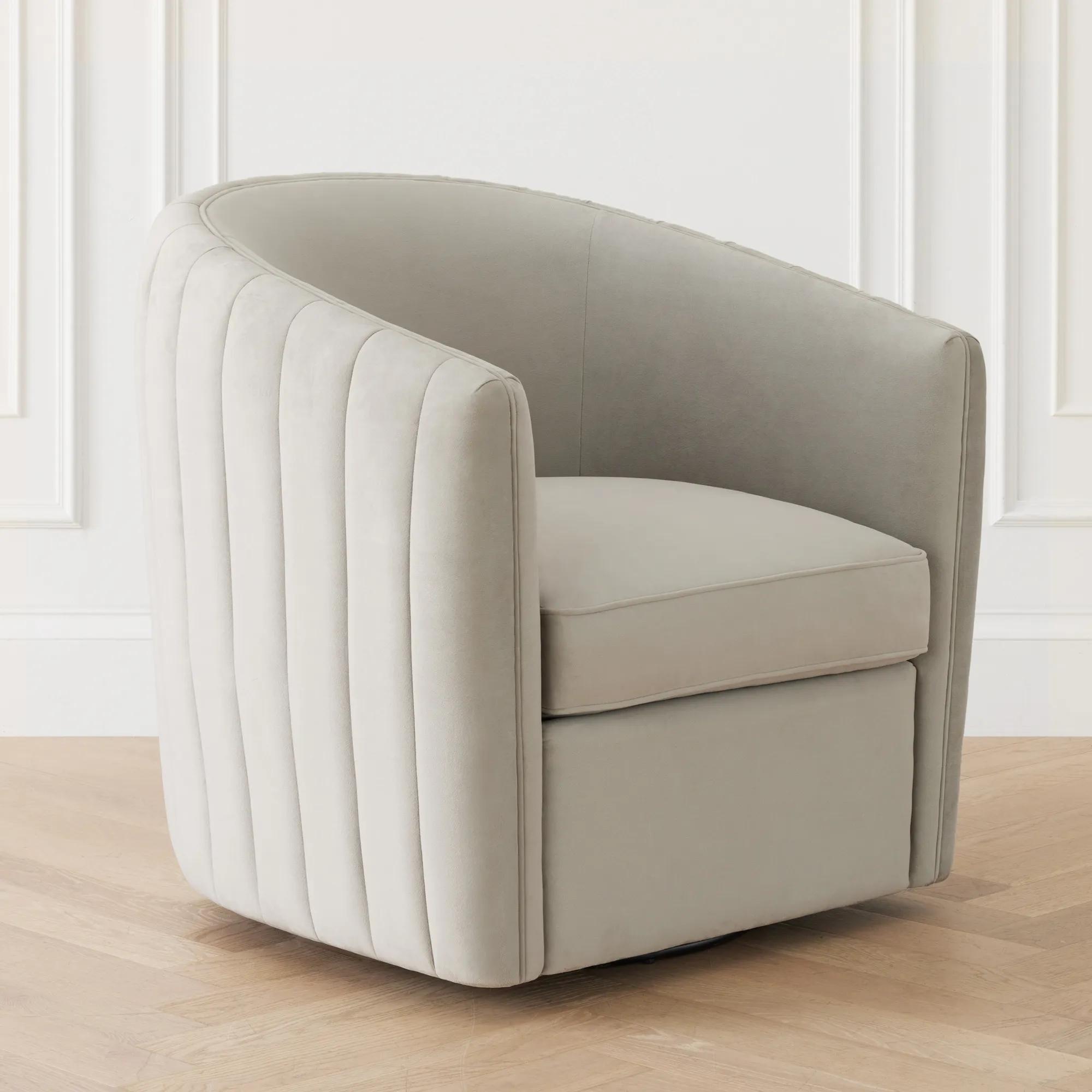 Aria Channeled Swivel Chair