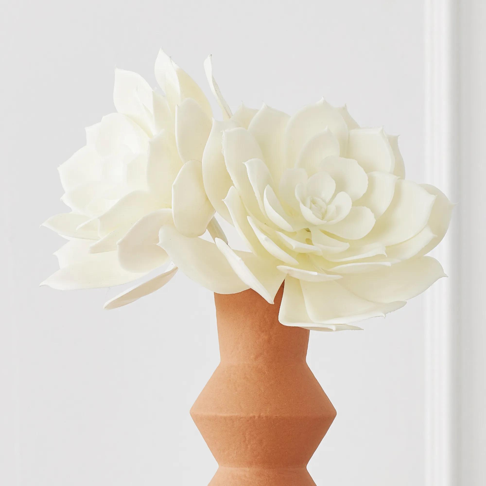 Faux Echeveria Succulent Pick - Set of 3
