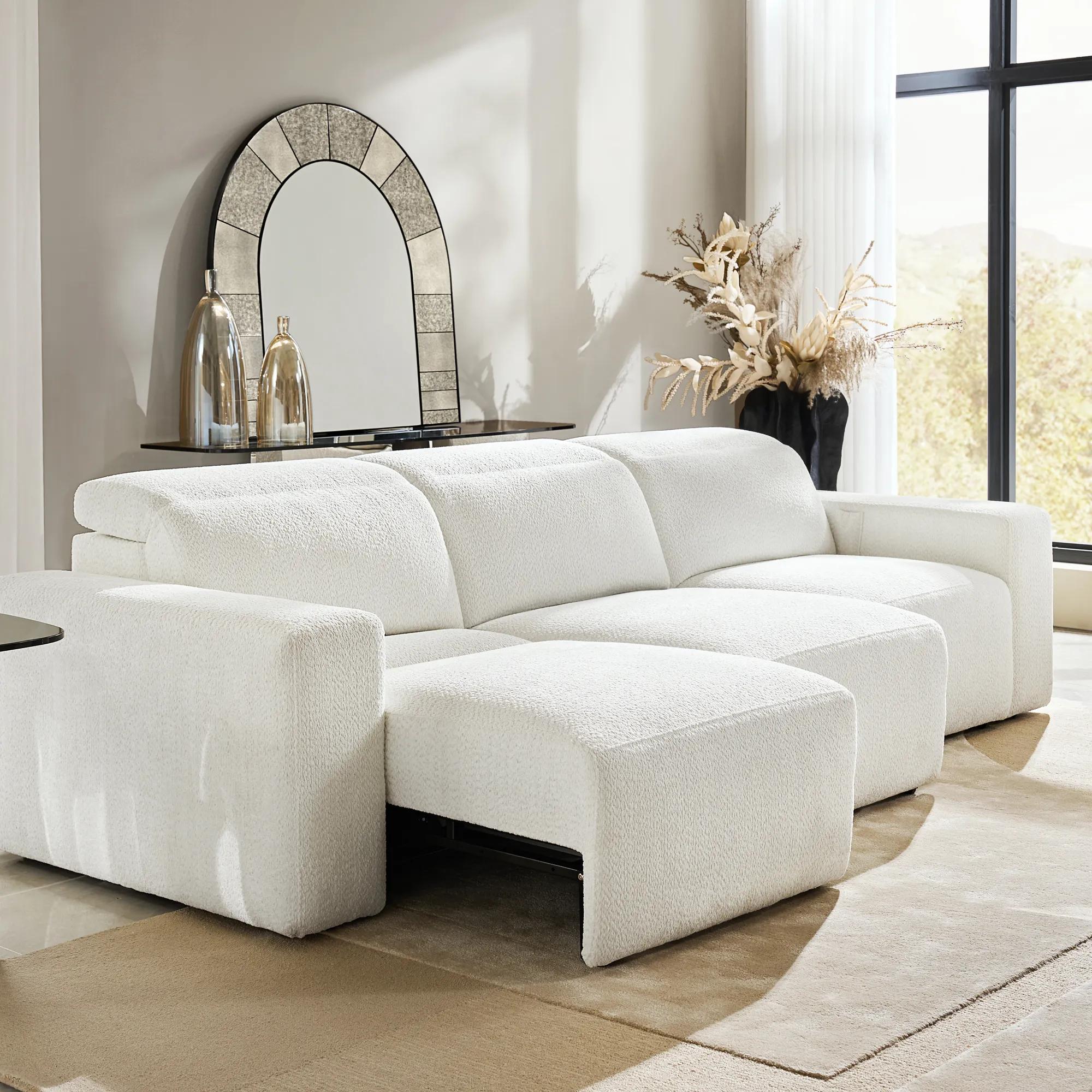 Cairns Motion Sectional - White