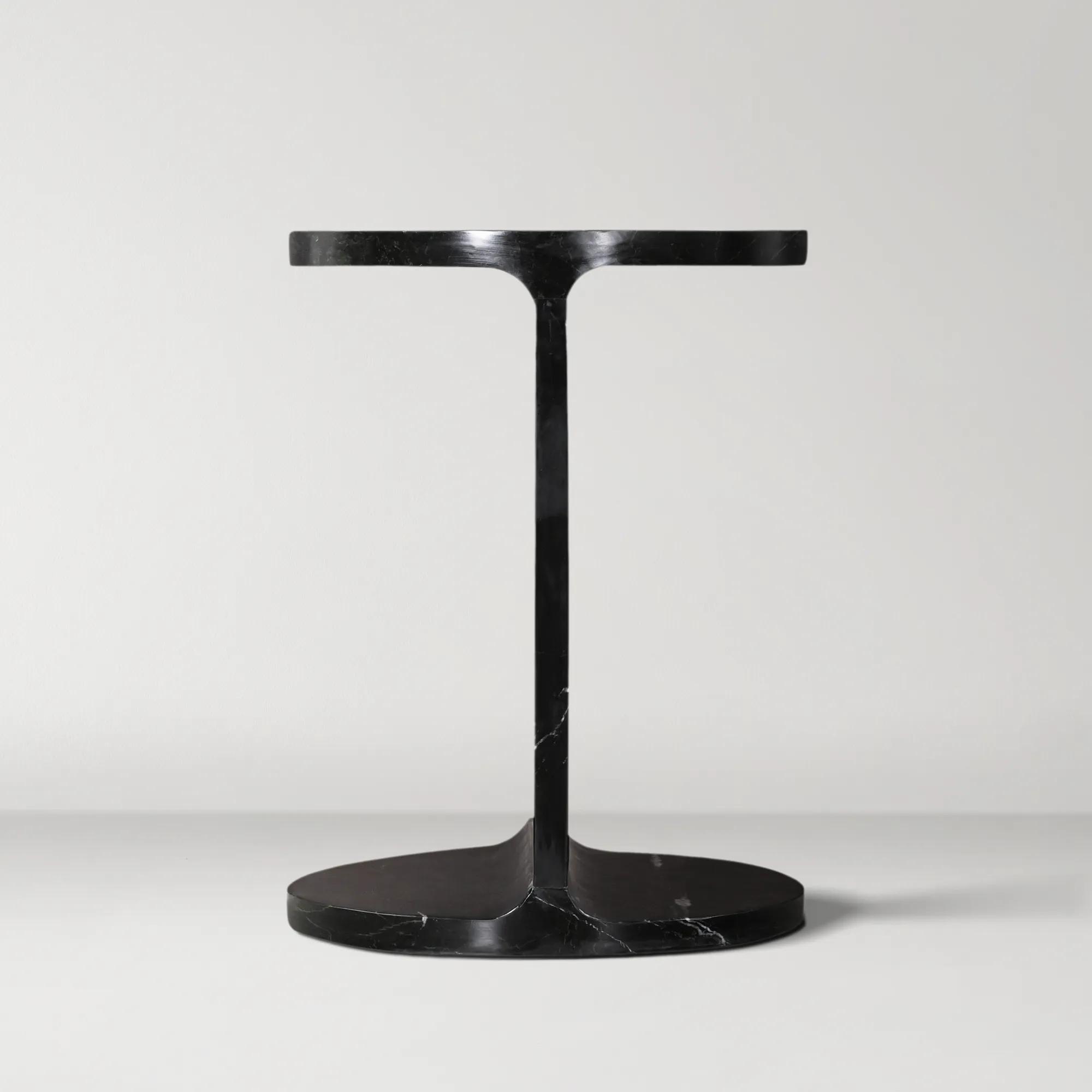 Emmett Black Accent Table - Black