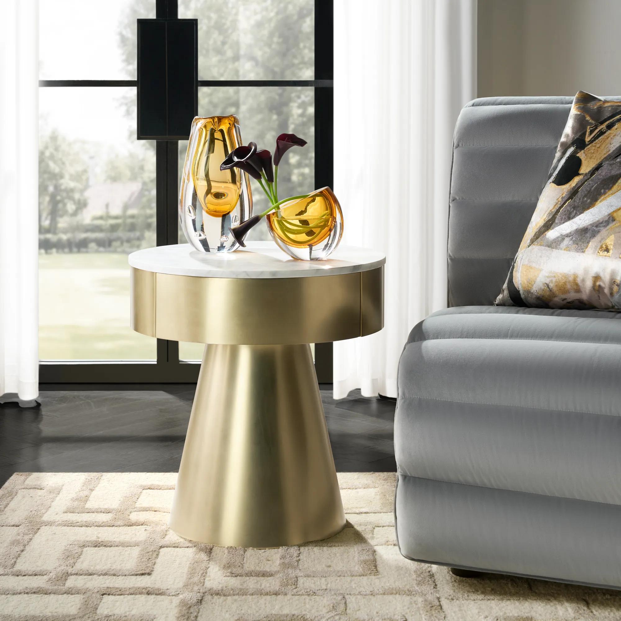 Flare End Table/Nightstand