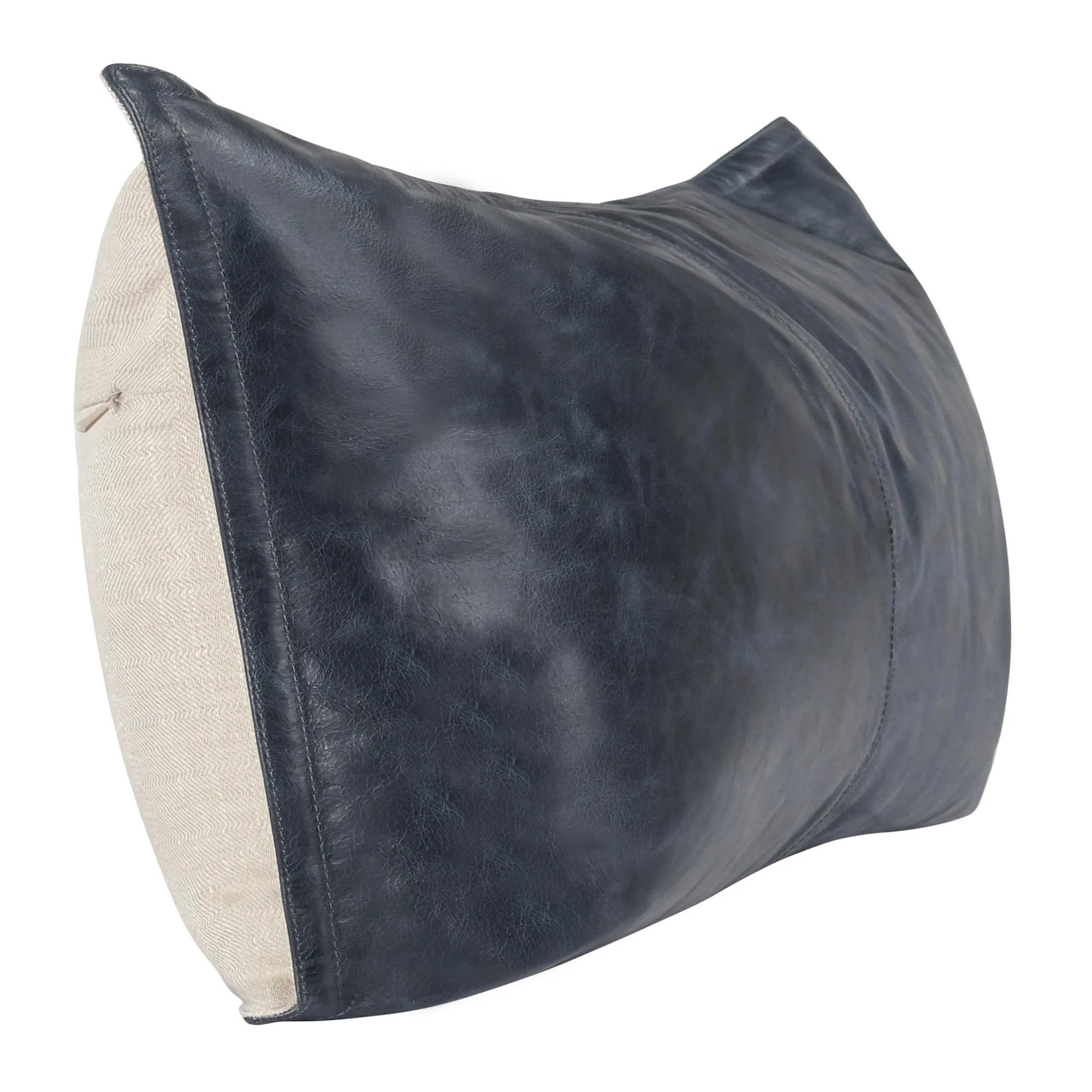 Dylan Lumbar Pillow 14" x 26" - Navy