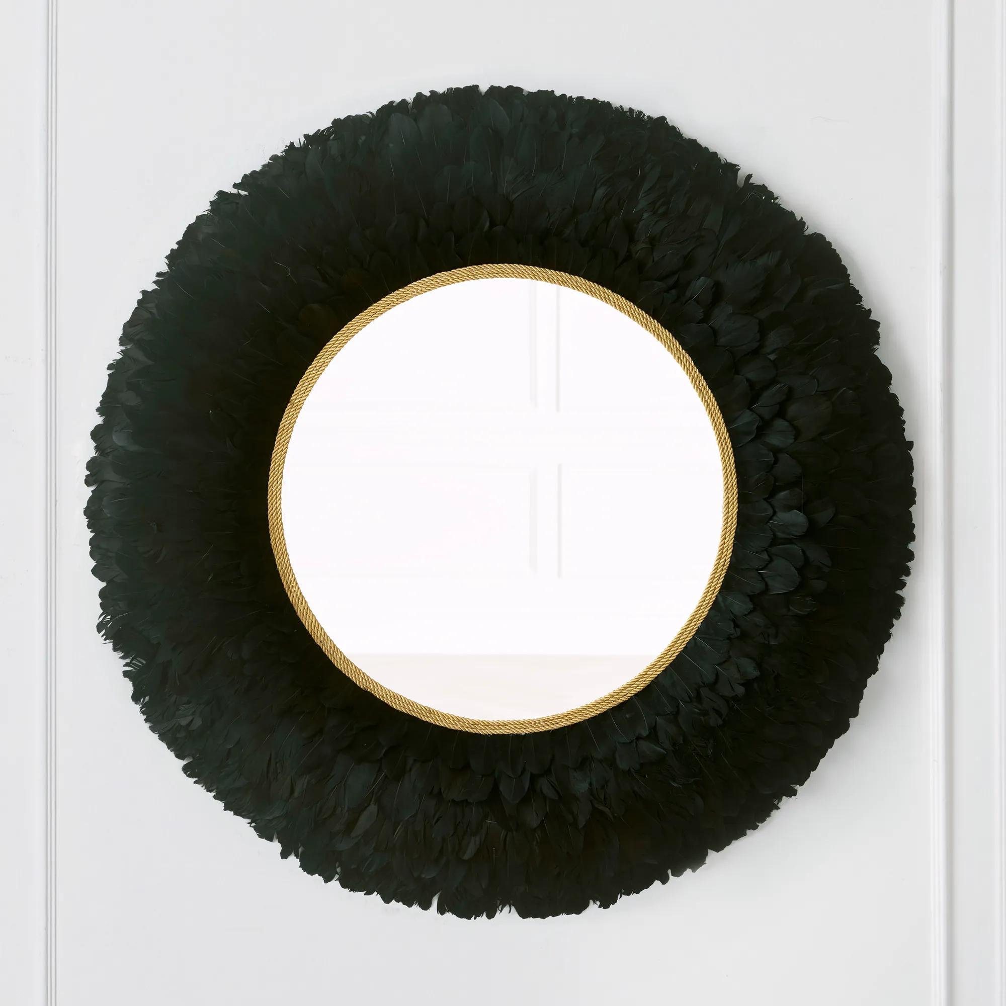 Nikki Chu - Midnight Feather Mirror