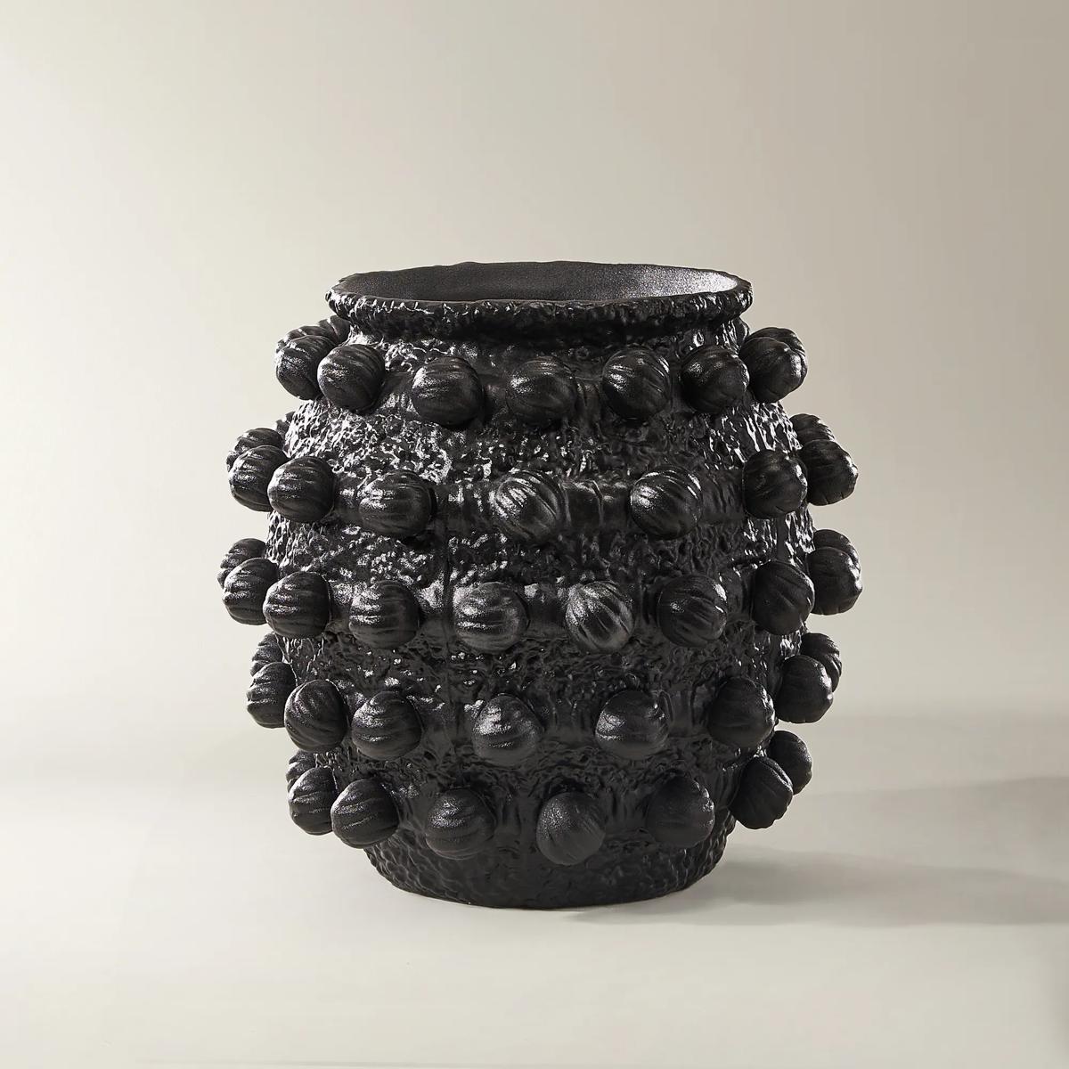 Pompa Vase - Black