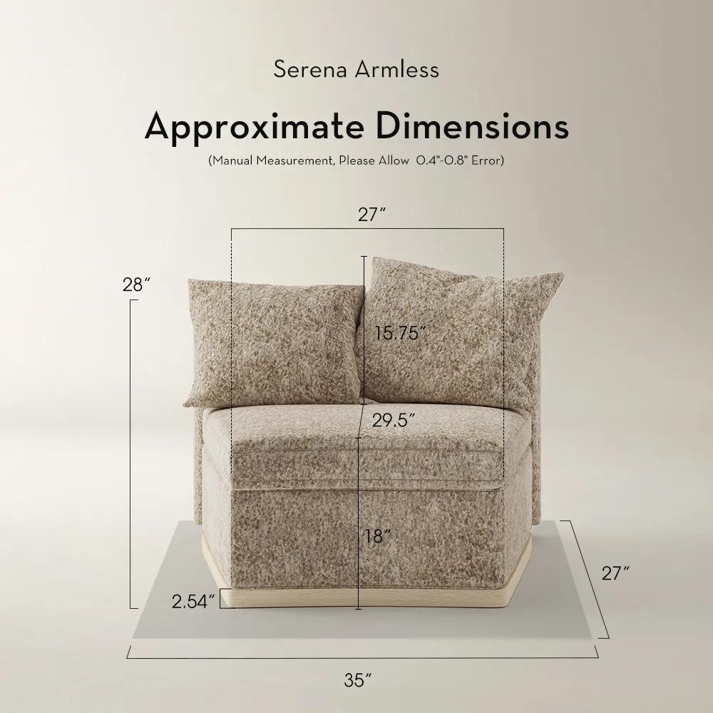 Stria Sectional Components - Bulid Your Own