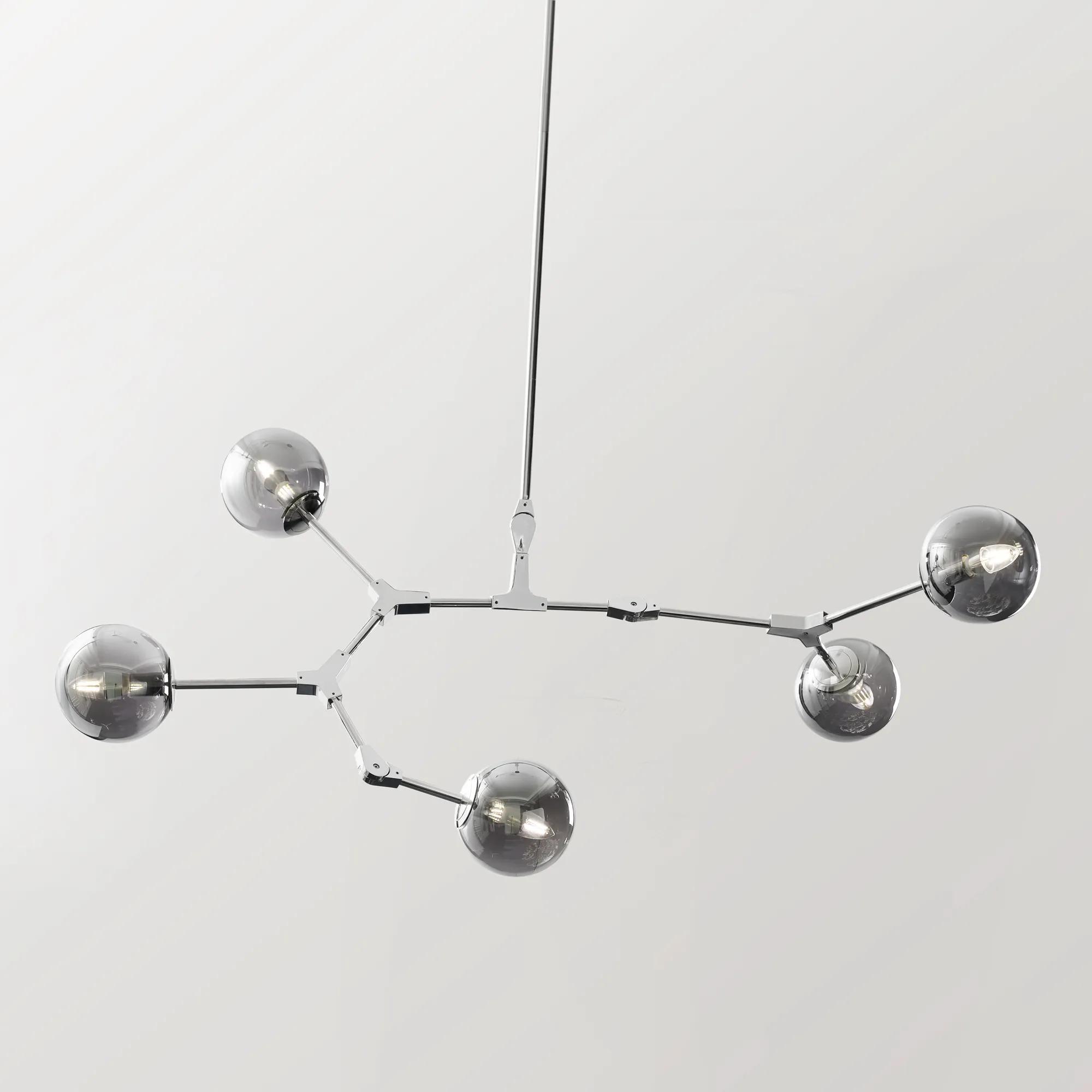 Cora Crystal Taper Holder