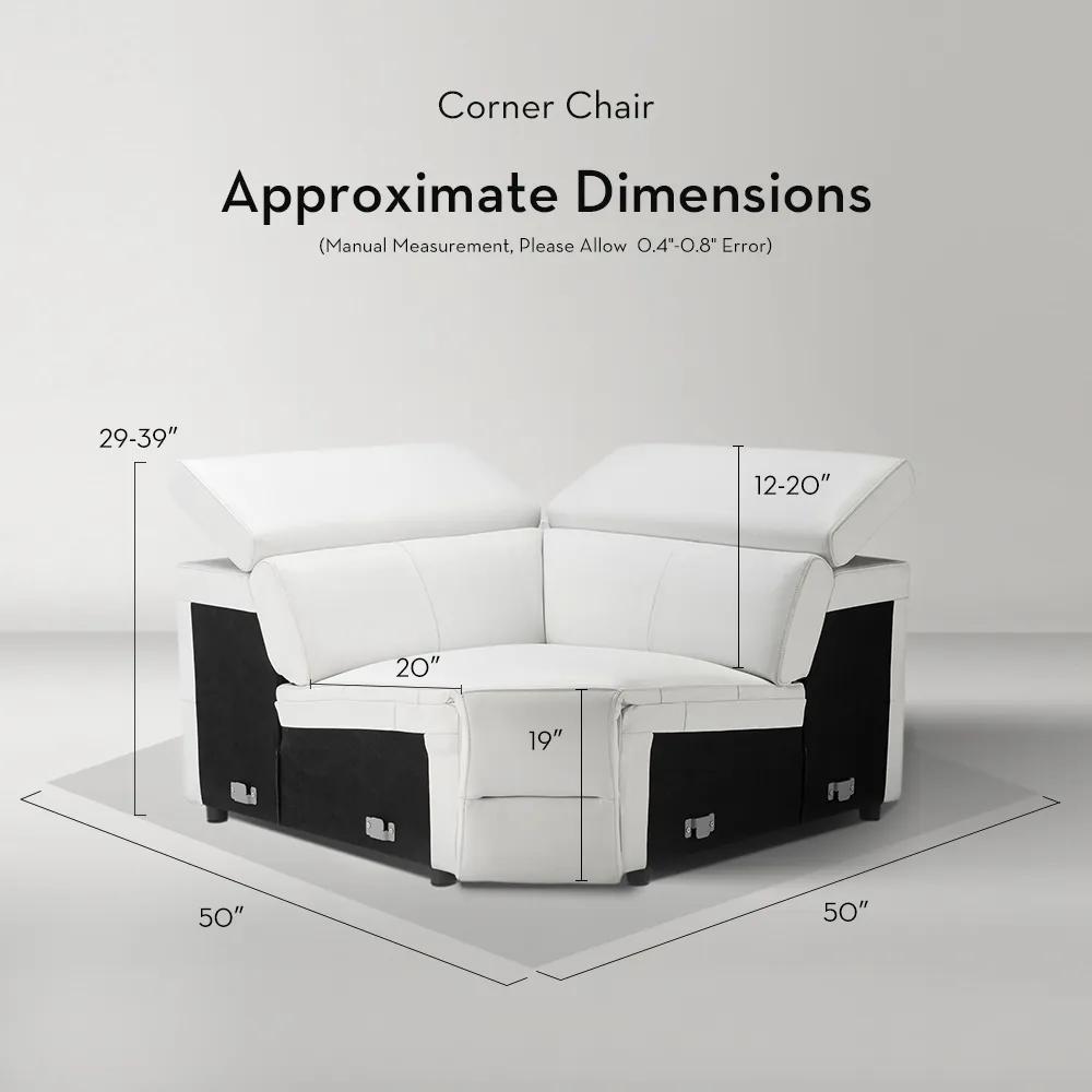 Verona Reclining Leather Sectional