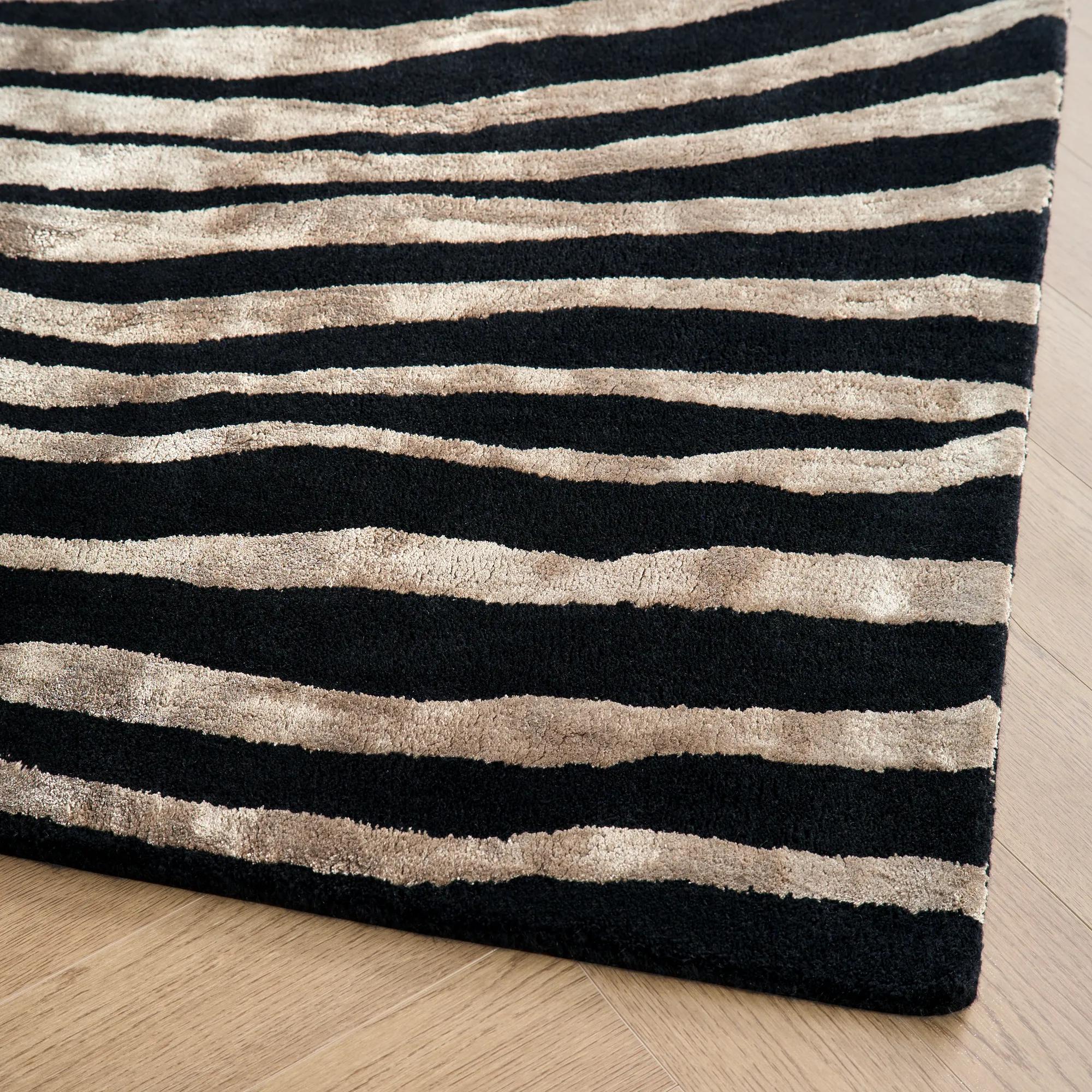Abstract Zebra Rug