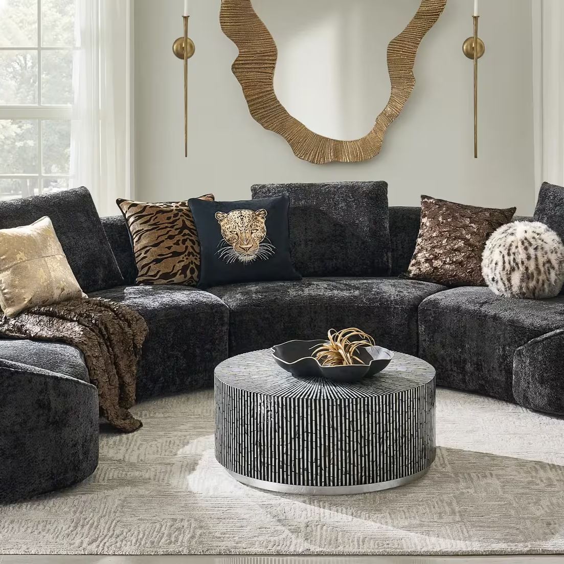 Namir Pillow 22"-Black