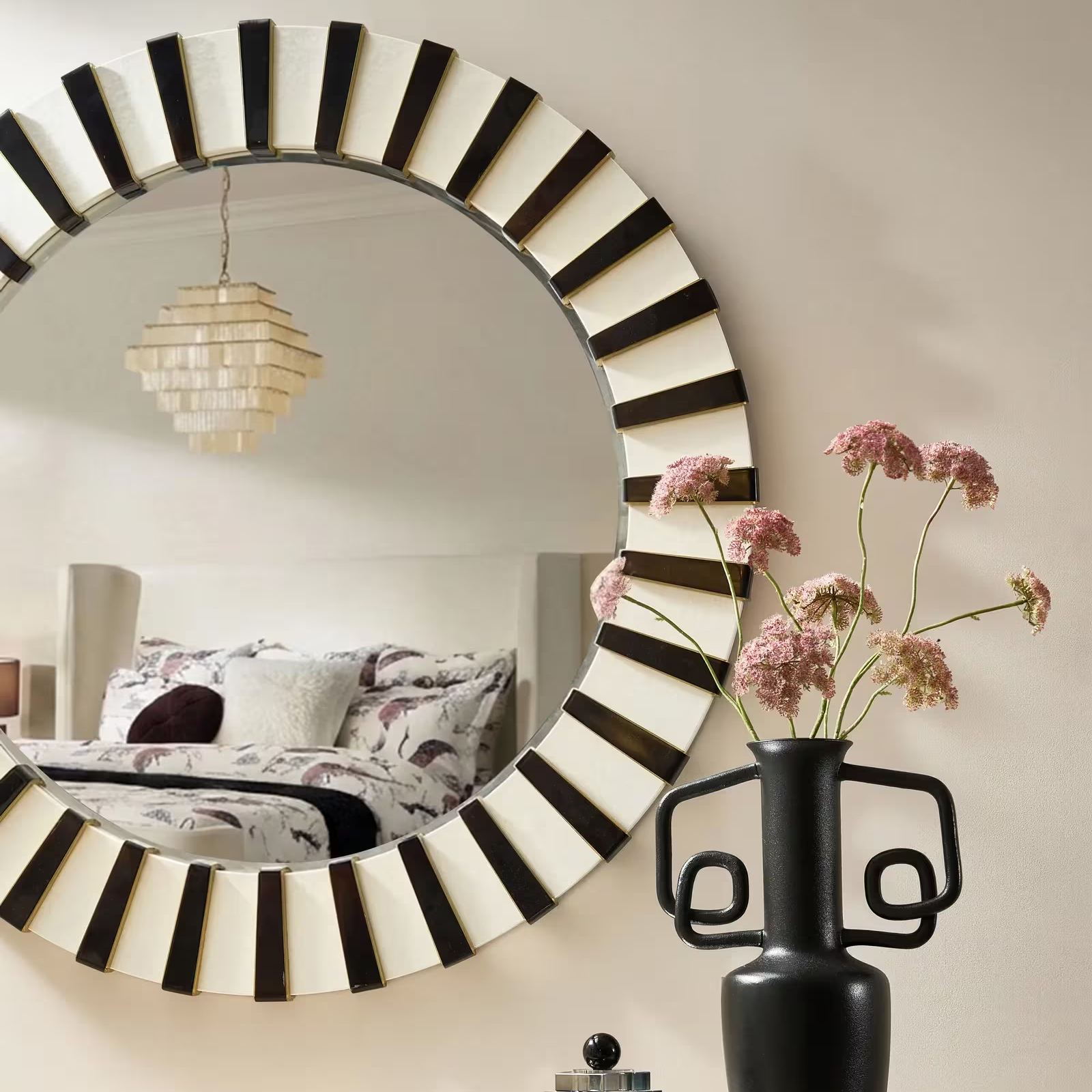 Regatta Wall Mirror - Opaline Pearl