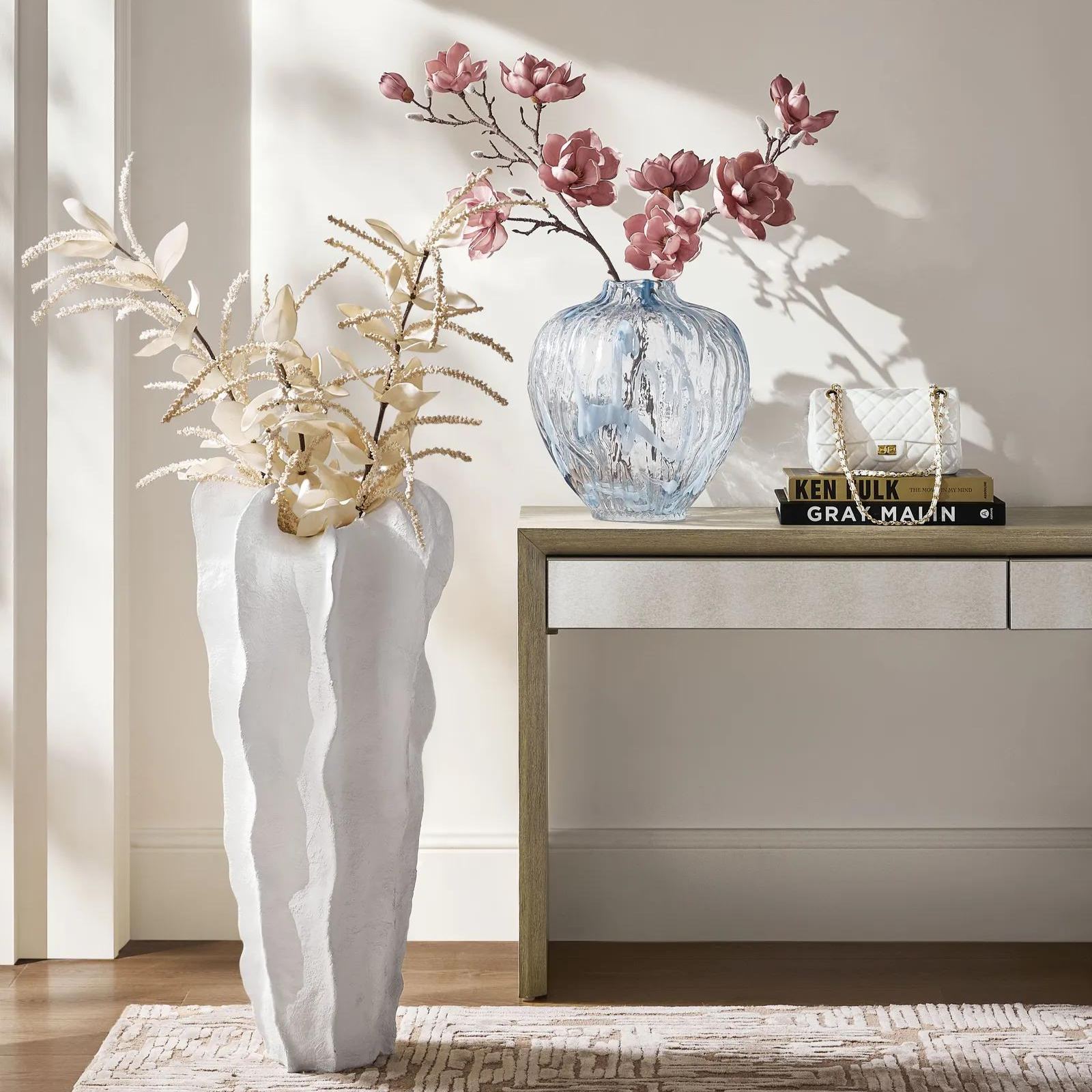 Playa Floor Vase - White