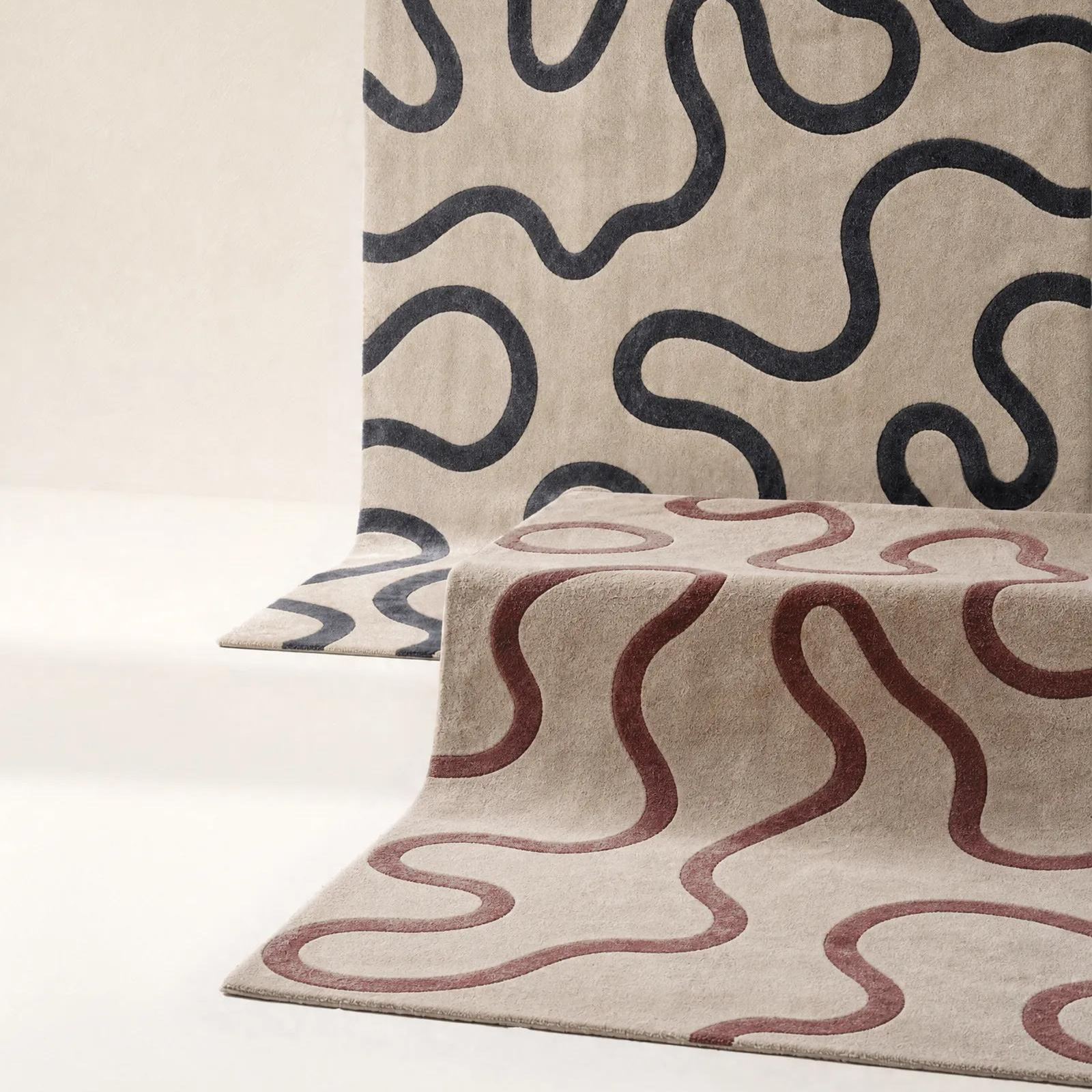 Seraphina Loop Rug - Fig/Taupe