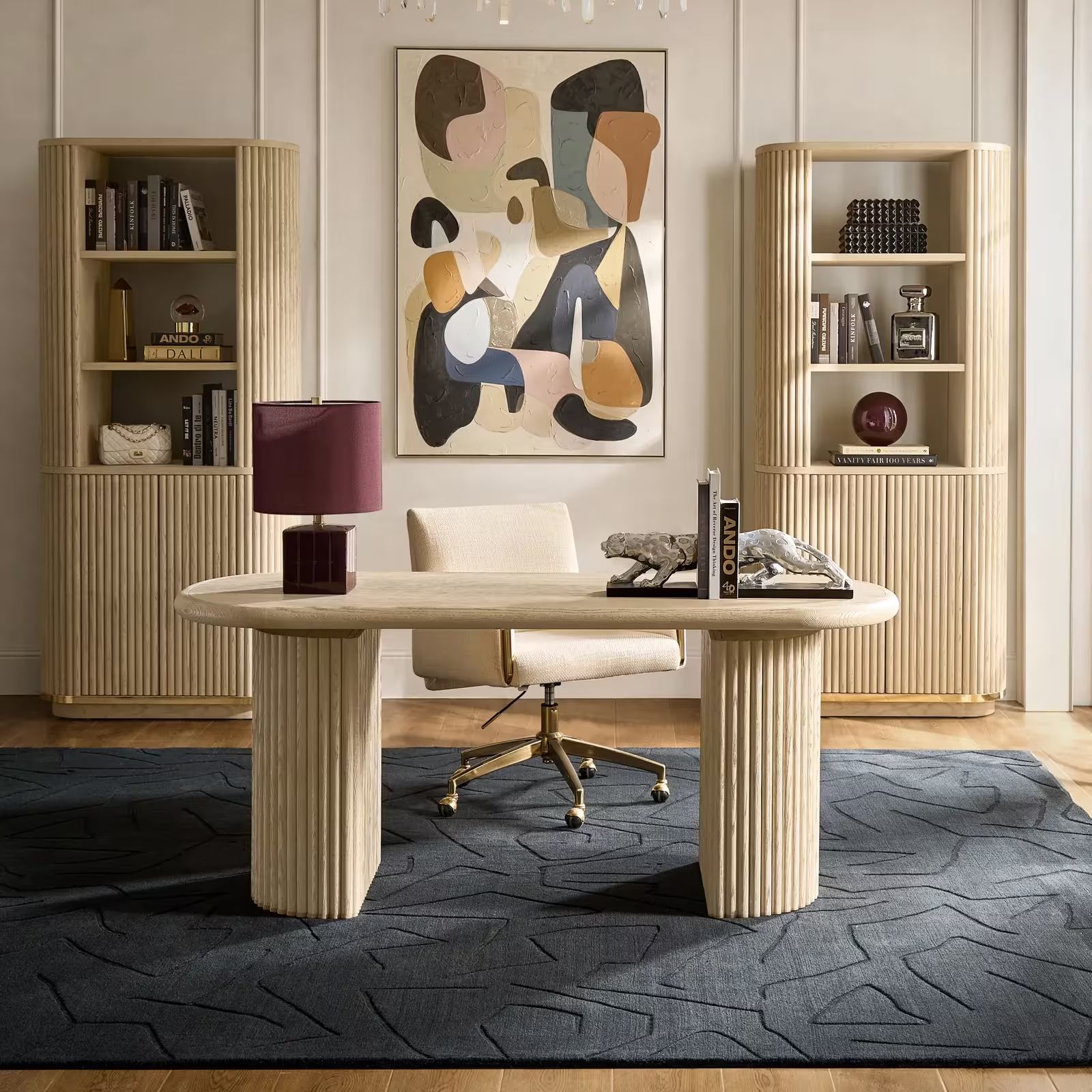 Carved Maze Rug