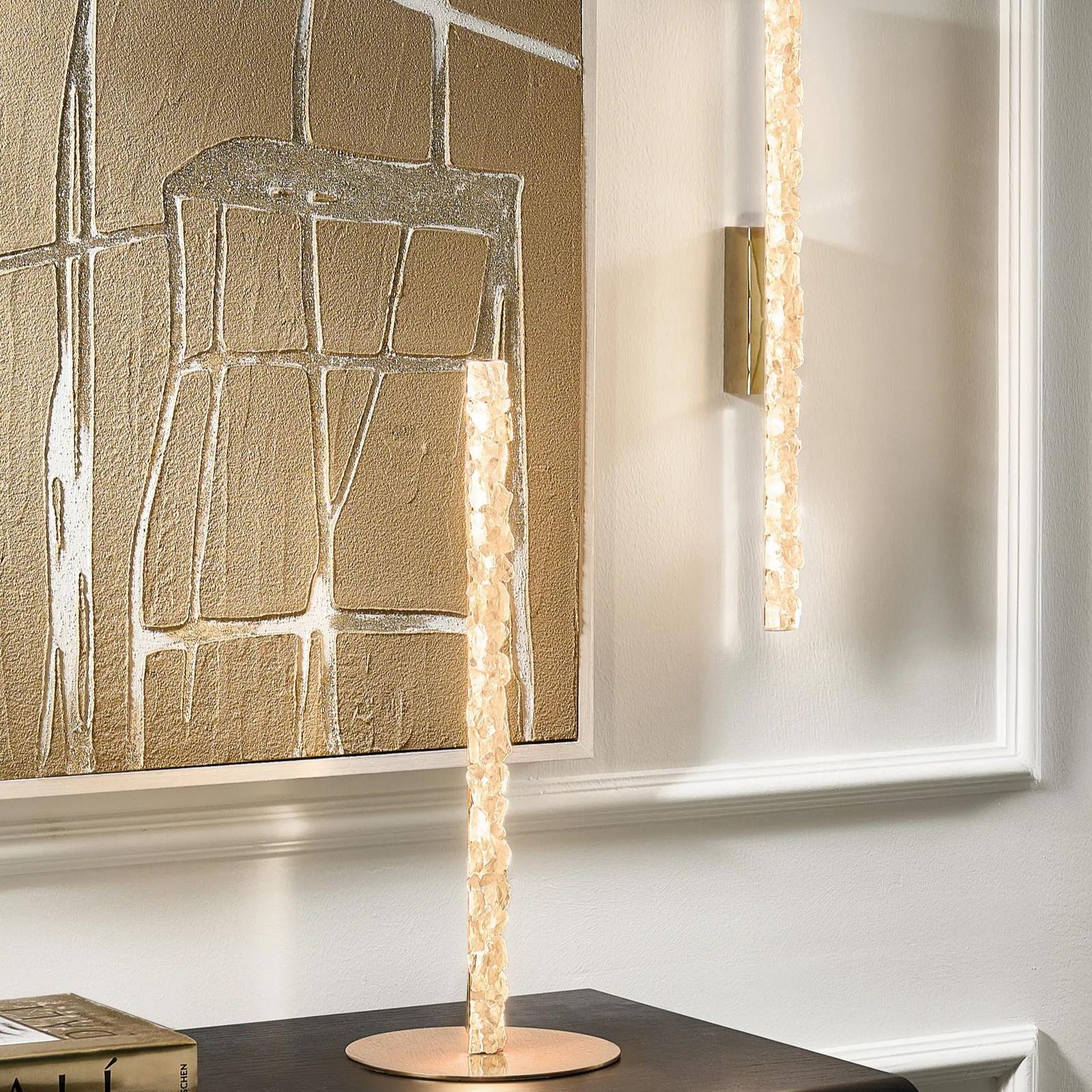 Demi LED Quartz Table Lamp