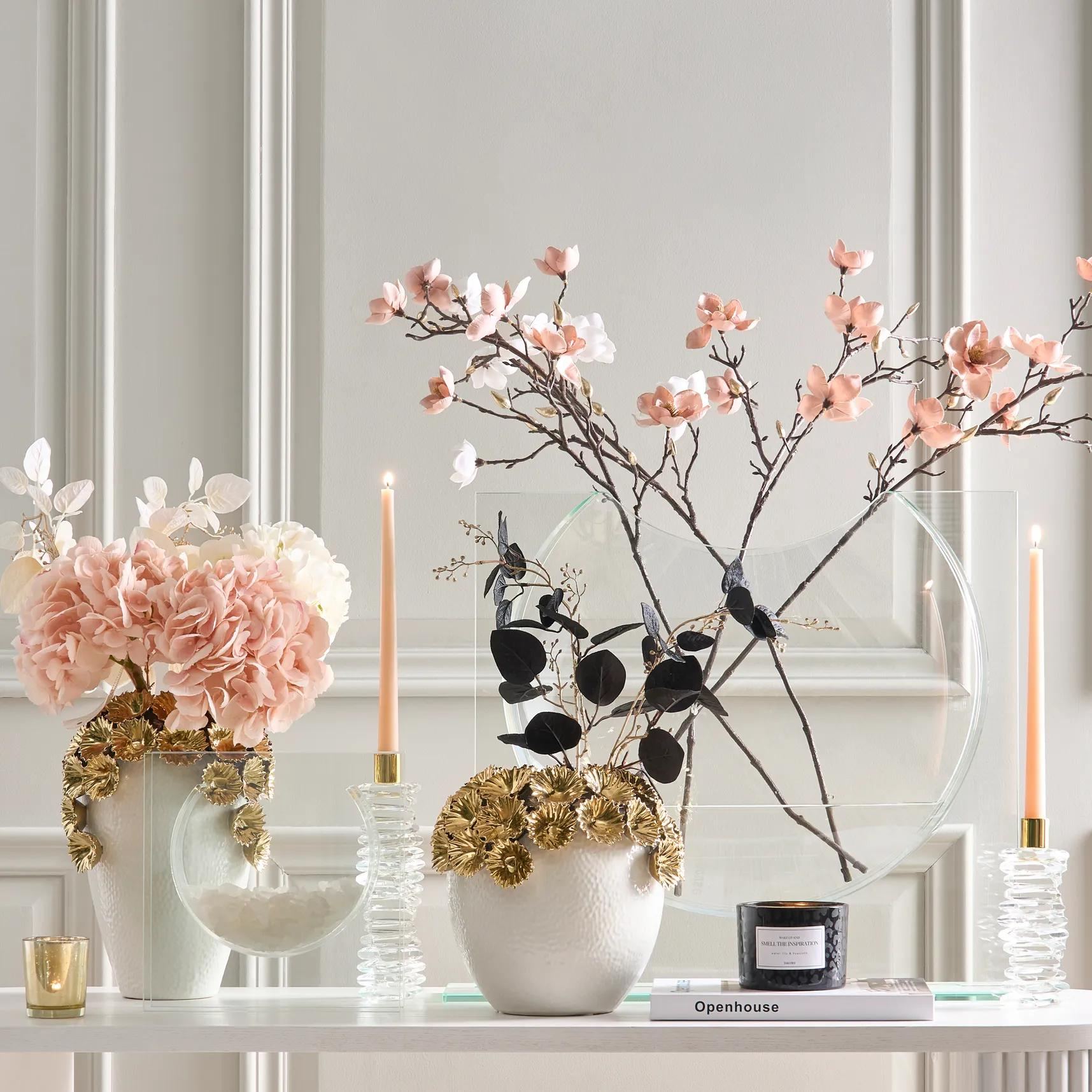 Solaris Clear Glass Vases