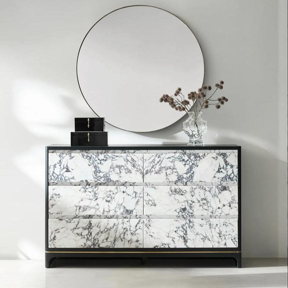 Cade Wall Mirror - Gold