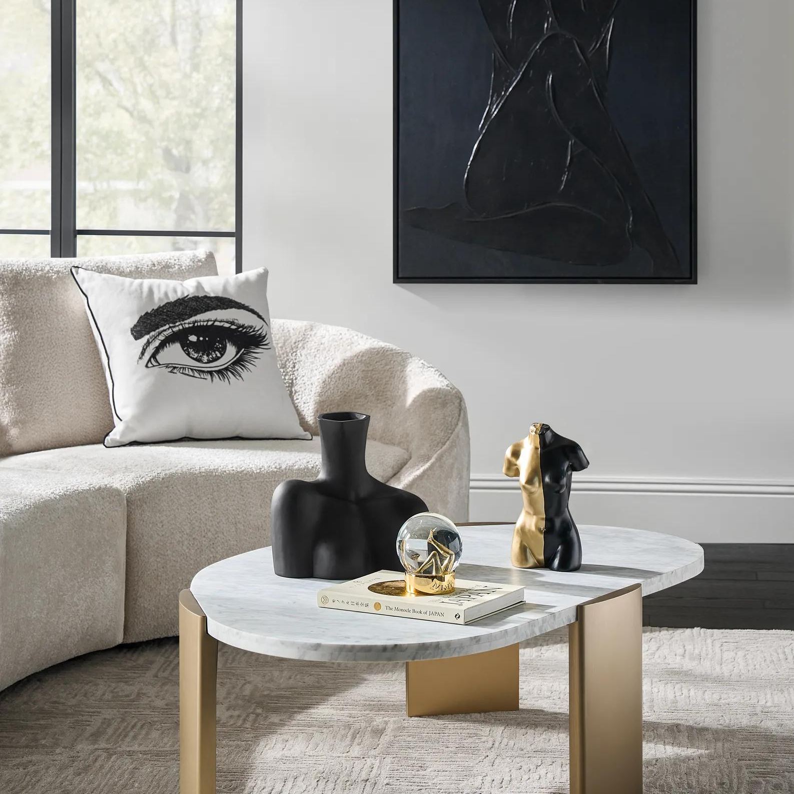 Figure Vase - Black