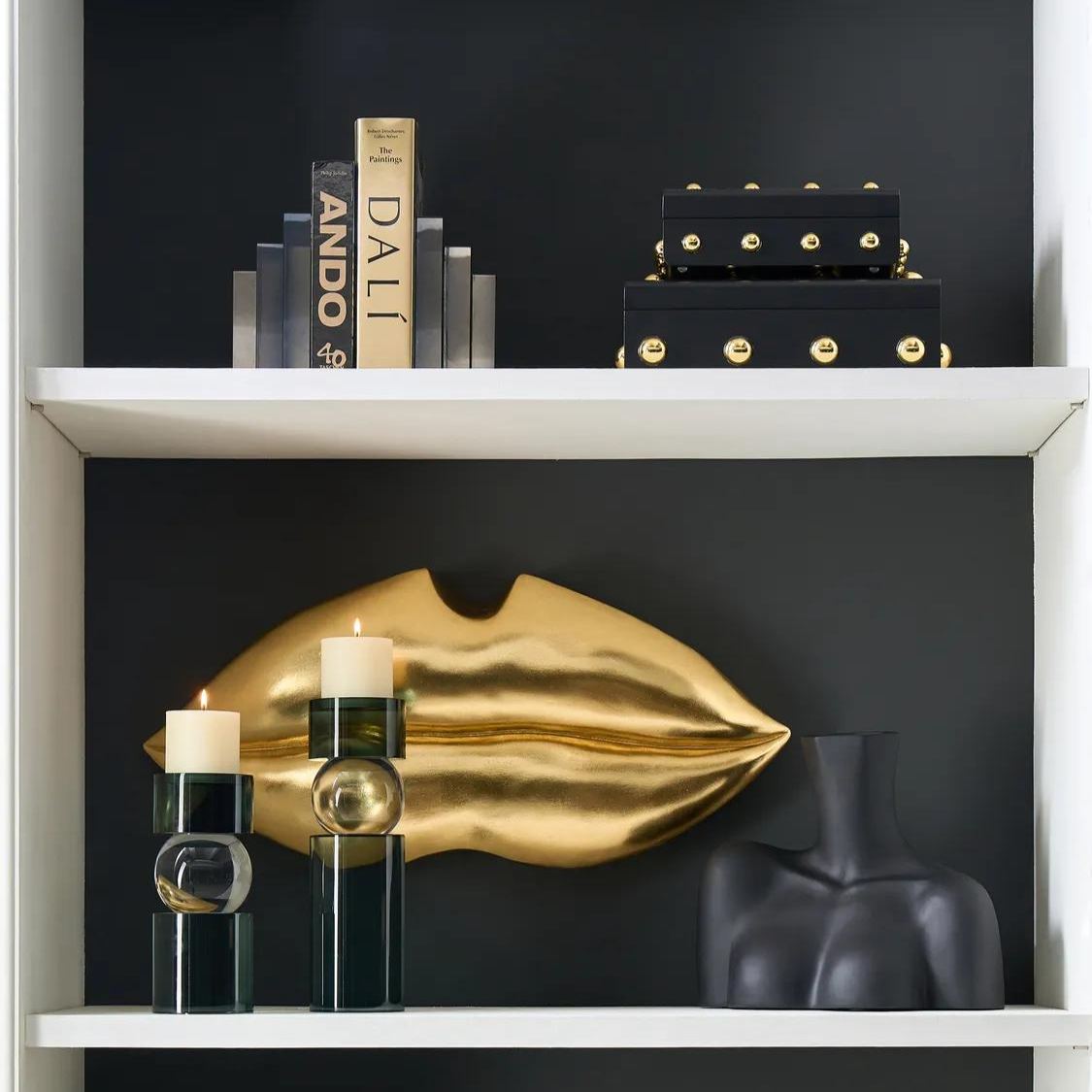 Figure Vase - Black
