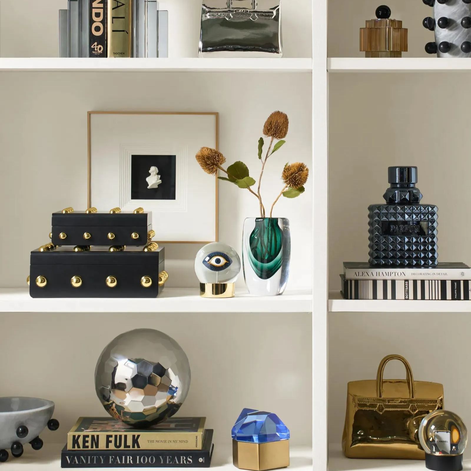 Studded Perfume Coin Bank
