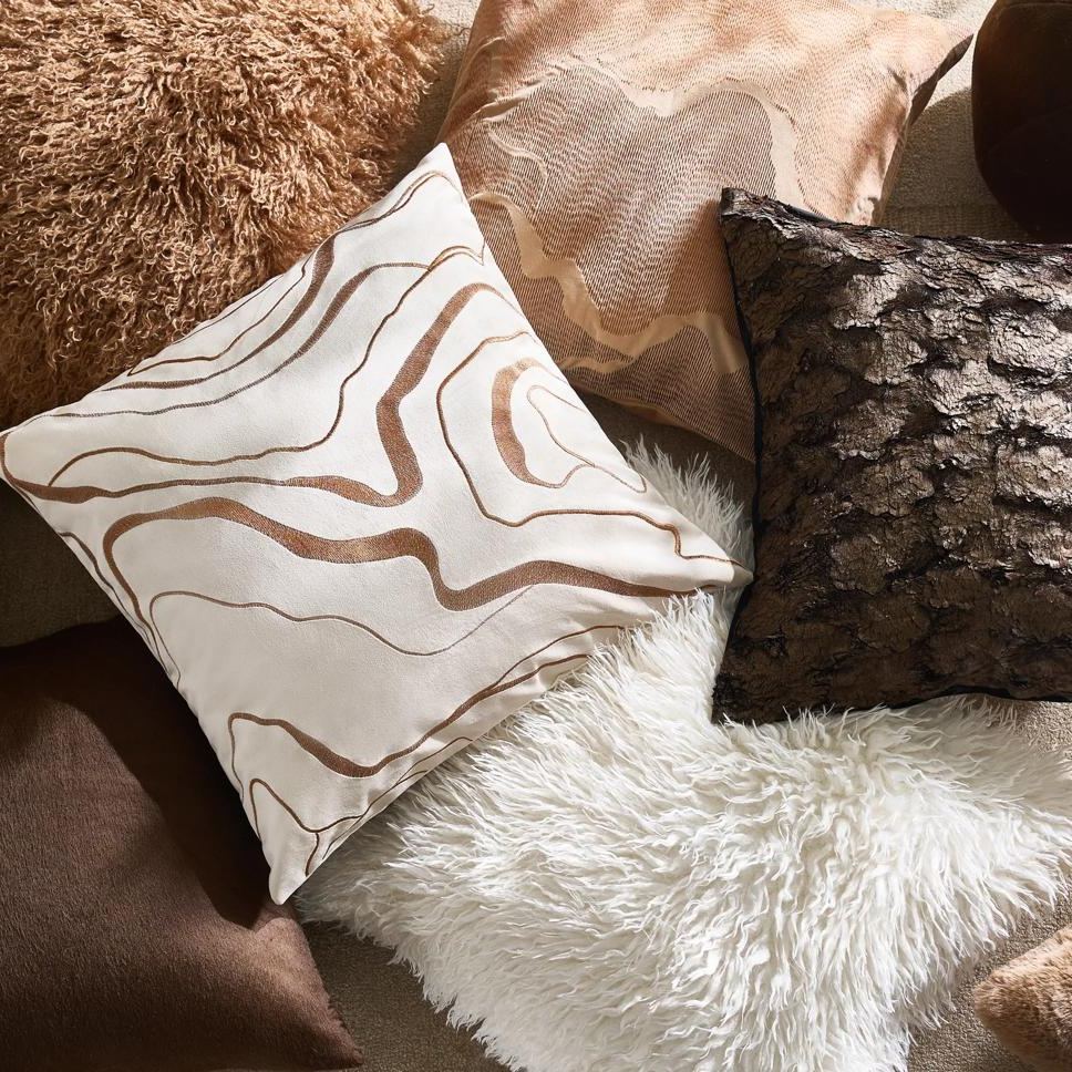 Canyon Embroidered Pillow 22"