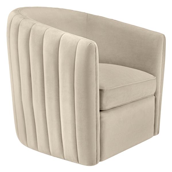 Aria Channeled Swivel Chair