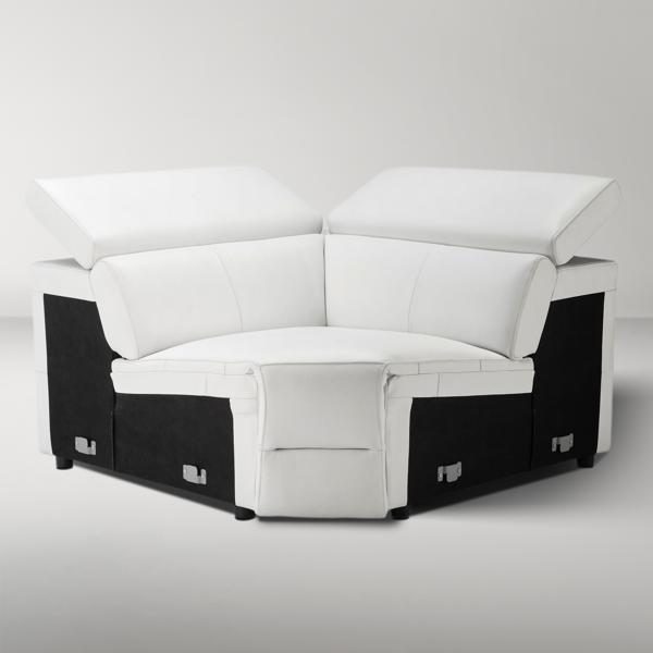 Verona Reclining Leather Sectional