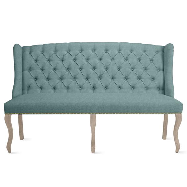Archer Banquette - Natural Grey