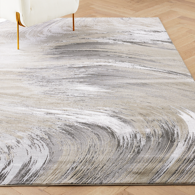 Starlit Rug - Silver