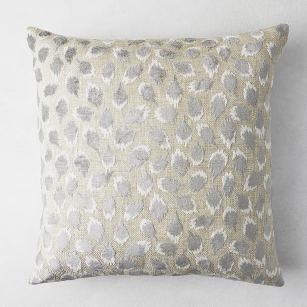 Gianna Frame Bedding - Silver