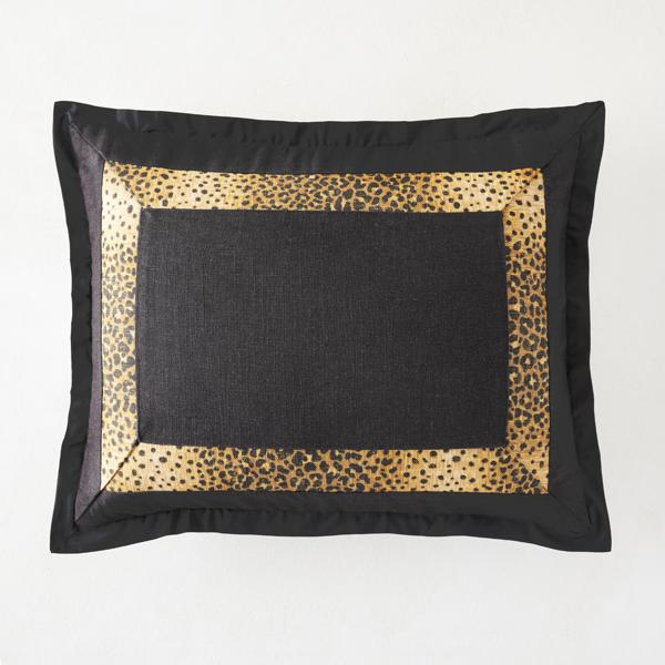 Selena Frame Bedding - Black