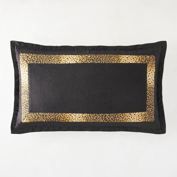 Selena Frame Bedding - Black