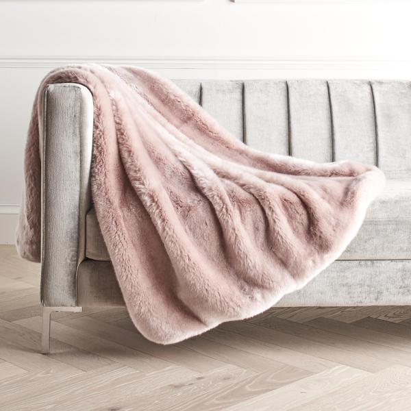 Bijou Throw - Blush