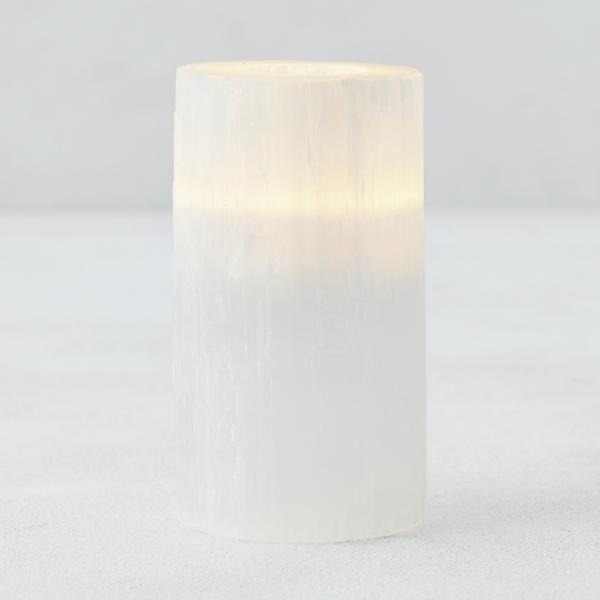 Selenite Votive