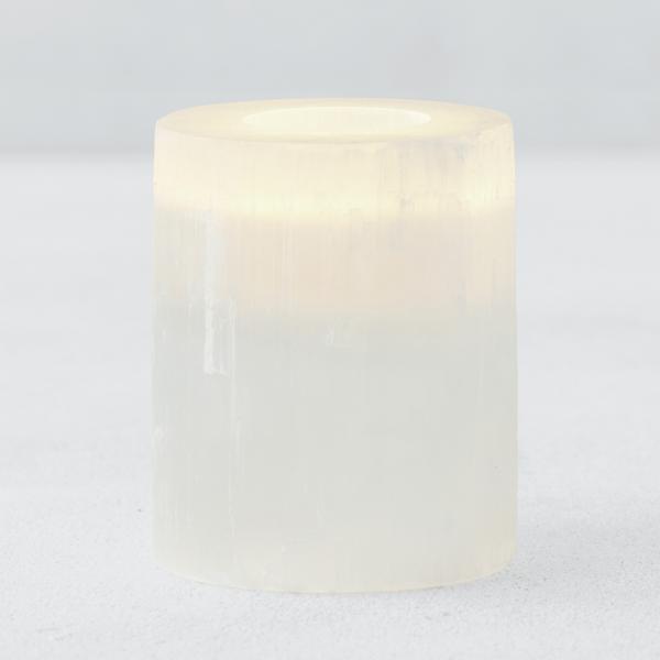 Selenite Votive